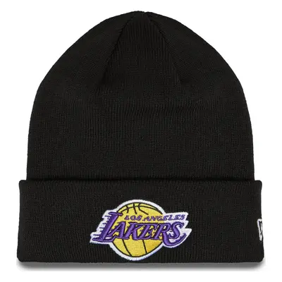 Čepice New Era Essential Cuff Beanie Los Angeles Lakers Hat 60348856 Černá