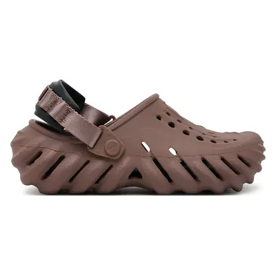 Nazouváky Crocs Echo Clog 207937 Hnědá