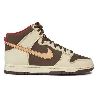 Sneakersy Nike Dunk Hi Retro Se FB8892-200 Hnědá