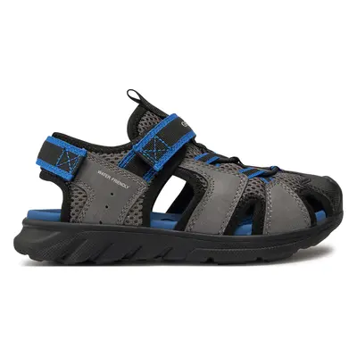 Sandály Geox J Sandal Airadyum Bo J45F1F 014ME C0069 S Šedá