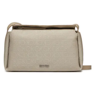 Kabelka Calvin Klein Gracie Mini Bag_Jcq Mono K60K611753 Béžová