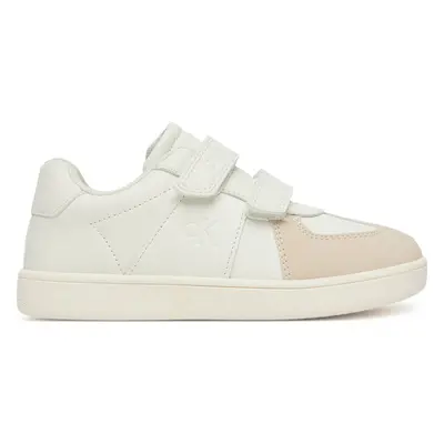 Sneakersy Calvin Klein Jeans Low Cut Velcro Sneaker V1X9-82075-1269 S Bílá