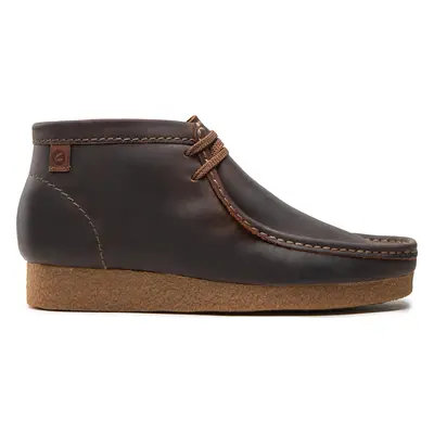 Kotníková obuv Clarks Shacre 261594367 Hnědá