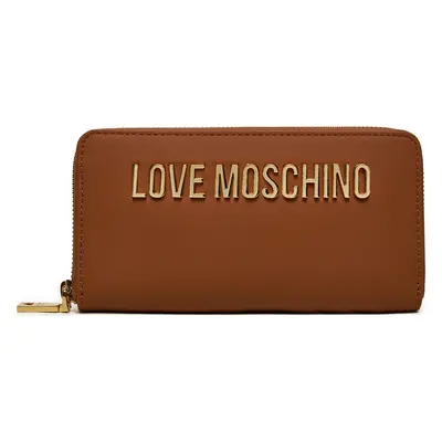 Velká dámská peněženka LOVE MOSCHINO JC5611PP1LKD0208 Hnědá