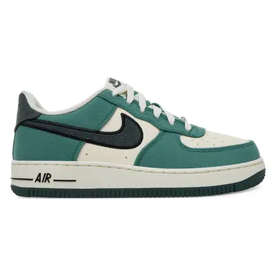 Sneakersy Nike Aire Force 1 LV 8 FN4731 100 GS Zelená