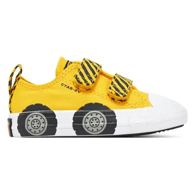 Plátěnky Converse Chuck Taylor All Star Construction Truck Easy-On A11466C Žlutá