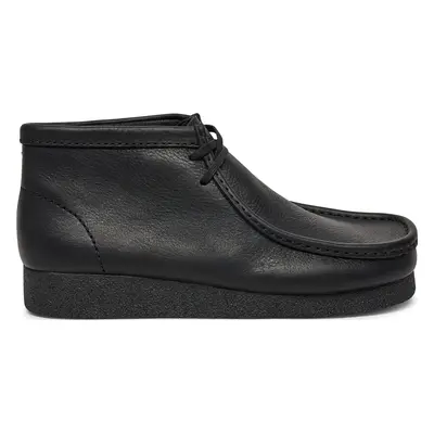 Kotníková obuv Clarks Wallabee Evo Bt 26179710 Černá