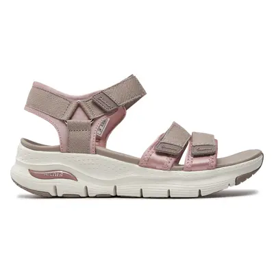 Sandály Skechers Arch Fit-Fresh Bloom 119305/TPPK Béžová