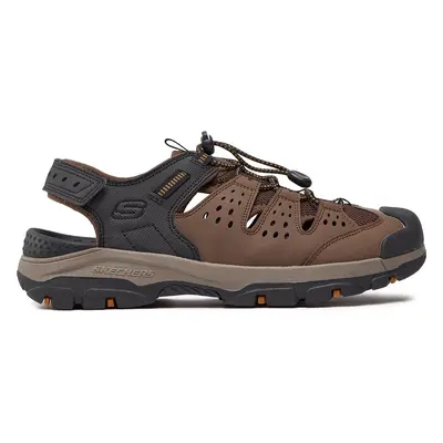 Sandály Skechers Tresmen-Menard 205113/BRBK Hnědá