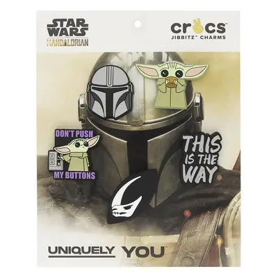 Ozdoba na obuv Crocs Disneys The Mandalorian 5 Pack 10009674 Zelená