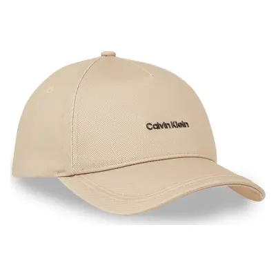 Kšiltovka Calvin Klein Metal Lettering Bb Cap K50K511999 Béžová