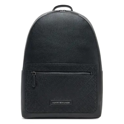 Batoh Tommy Hilfiger Th Monogram Backpack AM0AM13208 Černá