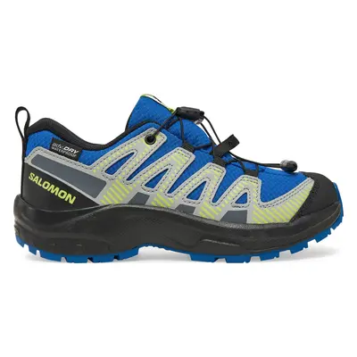 Trekingová obuv Salomon Xa Pro V8 Waterproof L47729600 Modrá