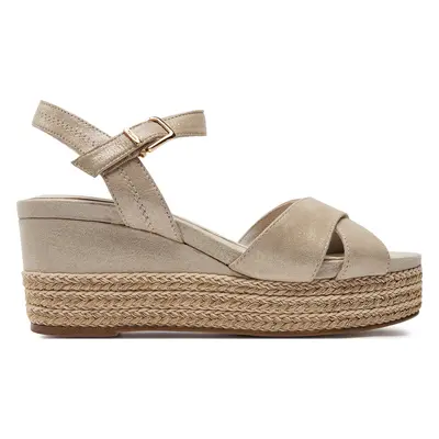 Espadrilky Tamaris 1-28001-42 Zlatá