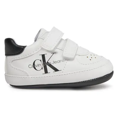 Sneakersy Calvin Klein Jeans V0B4-80715-1433X Bílá