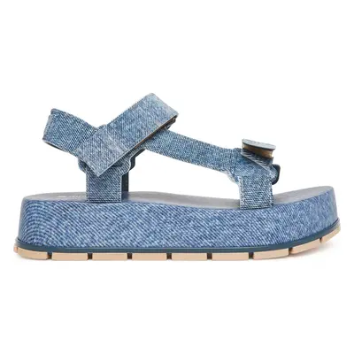 Sandály Melissa Melissa Flowing Platform Denim Ad M 36132 Modrá