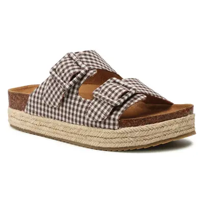 Espadrilky JENNY HB210-15ECO Hnědá