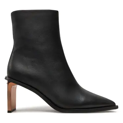 Polokozačky Calvin Klein Ankle Boot 70 Lth HW0HW02092 Černá