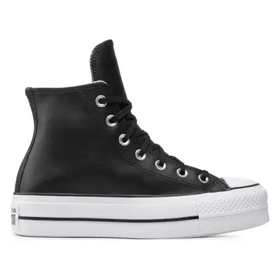 Plátěnky Converse Chuck Taylor All Star Lift Clean Hi 561675C Černá