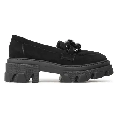 Loafersy Carinii B8106 Černá