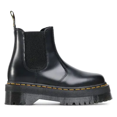 Kotníková obuv s elastickým prvkem Dr. Martens 2976 Quad 24687001 Černá