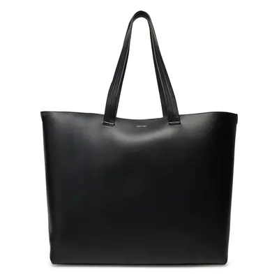 Taška Calvin Klein Ck Premium Leather E/W Tote Xl K50K512894 Černá