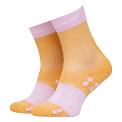 Dámské klasické ponožky Compressport Proracing Socks V4 XU00046B4033 Oranžová