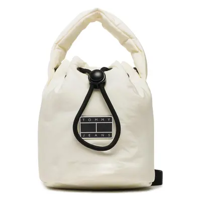 Kabelka Tommy Jeans Tjw Hype Conscious Bucket Bag AW0AW14142 Écru