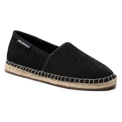 Espadrilky KARL LAGERFELD KL70109 Černá