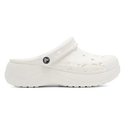 Nazouváky Crocs BAYA PLATFORM CLOG 208186-100 Modrá