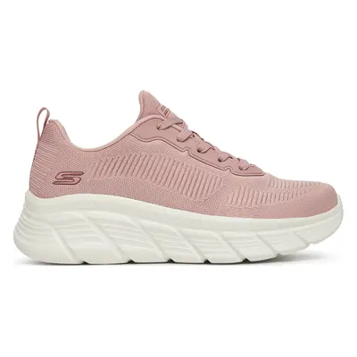 Sneakersy Skechers BOBS B FLEX HI 117385 BLSH Růžová