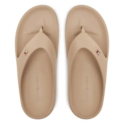 Žabky Tommy Hilfiger Th Comfort Beach Sandal FW0FW08522 Béžová