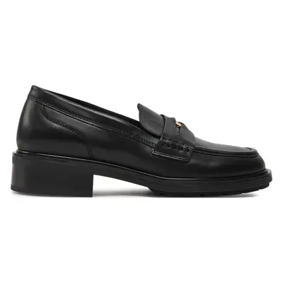 Lordsy Tommy Hilfiger Th Penny Loafer FW0FW08029 Černá