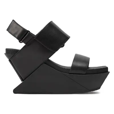 Sandály United Nude Delta Wedge Sandal 1041301162 Černá