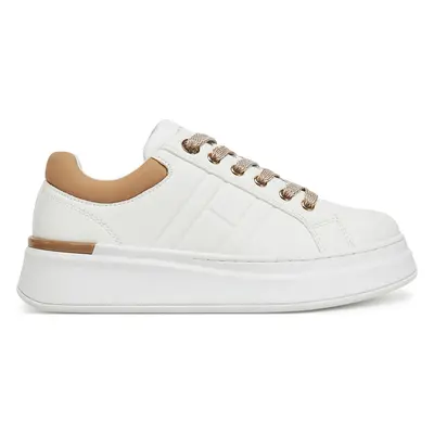 Sneakersy Tommy Hilfiger Low Cut Lace-Up T3A9-33751-1355 S Bílá