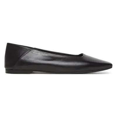 Baleríny Calvin Klein Flat Ballerina - Lth HW0HW02463 Černá