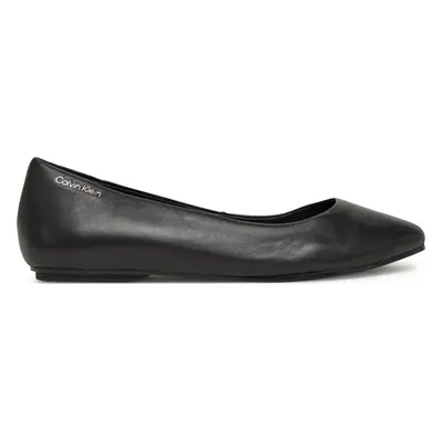 Baleríny Calvin Klein Flat Mary Jane - Lth HW0HW02341 Černá