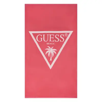 Plážová osuška Guess E5GZ14 SG00P Růžová