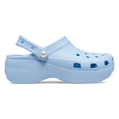 Nazouváky Crocs Classic Platform Pearl Clog 211231 Modrá