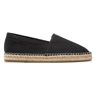 Espadrilky Calvin Klein Espadrille Cv Ns HM0HM00539 Černá