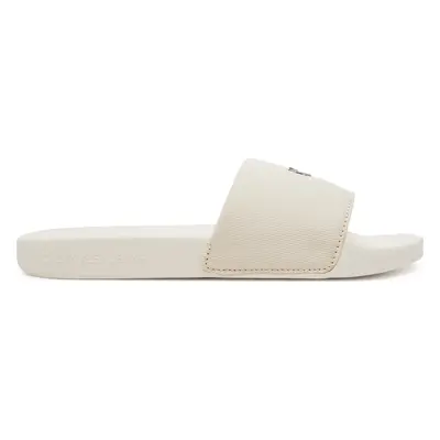 Nazouváky Calvin Klein Jeans Slide Monogram Hardware YW0YW01713 Écru