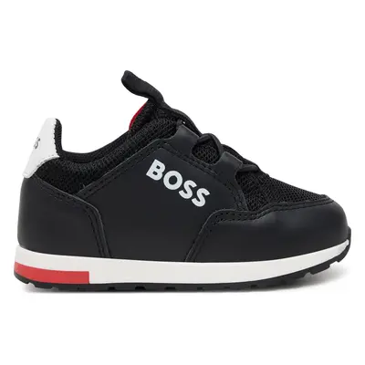 Sneakersy BOSS J52167 S Černá