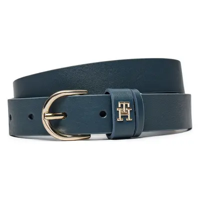 Dámský pásek Tommy Hilfiger Essential Effortless AW0AW16354 Modrá