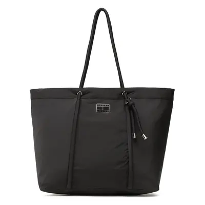 Kabelka Tommy Jeans Tjw Beach Summer Tote AW0AW14583 Černá