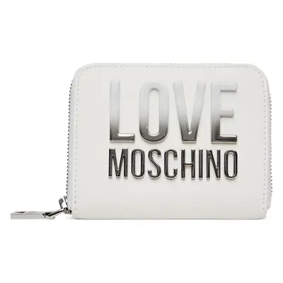 Malá dámská peněženka LOVE MOSCHINO JC5732PP0MKD0100 Bílá