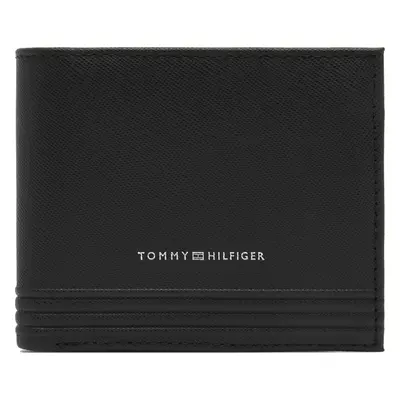 Velká pánská peněženka Tommy Hilfiger Th Business Cc Flap And Coin AM0AM13260 Černá