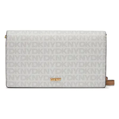 Kabelka DKNY Farah Clutch R4255E37 Bílá