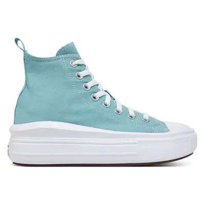 Plátěnky Converse Chuck Taylor All Star Move Platform A10703C Zelená