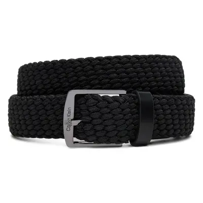 Pánský pásek Calvin Klein Ck Casual Elastic Braided 35Mm K50K512839 Černá