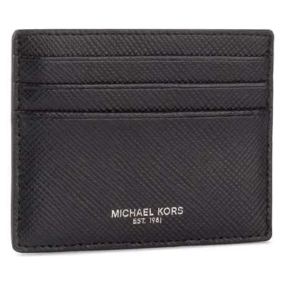 Pouzdro na kreditní karty MICHAEL Michael Kors Tall Card Case 39F6LHRD2L Černá